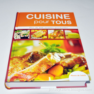 China cookbook printing and coffee table book printing